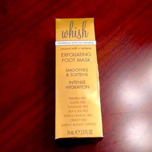WHISH exfoliating foot mask